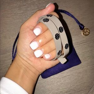 Tory Burch Silver Stud Bracelet